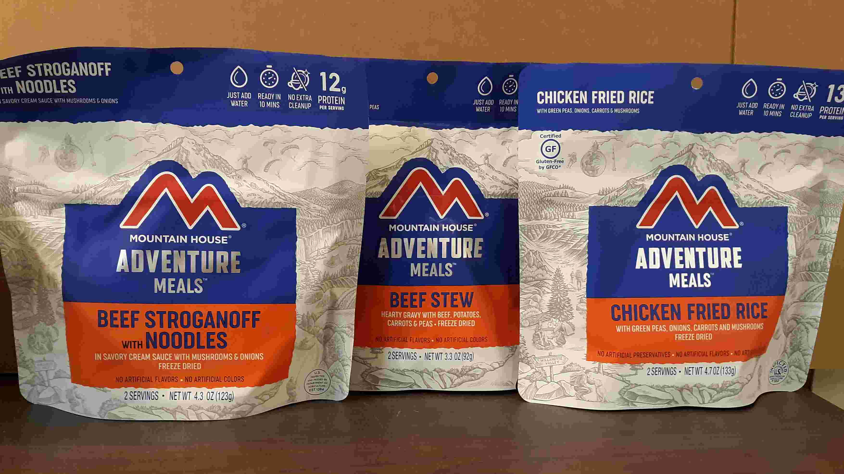 Mountain House Freeze Dried Food Pouches Ldp Camping Foods